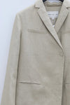SWAYING/KNIT linen loose suit SW23AW1T69 linen